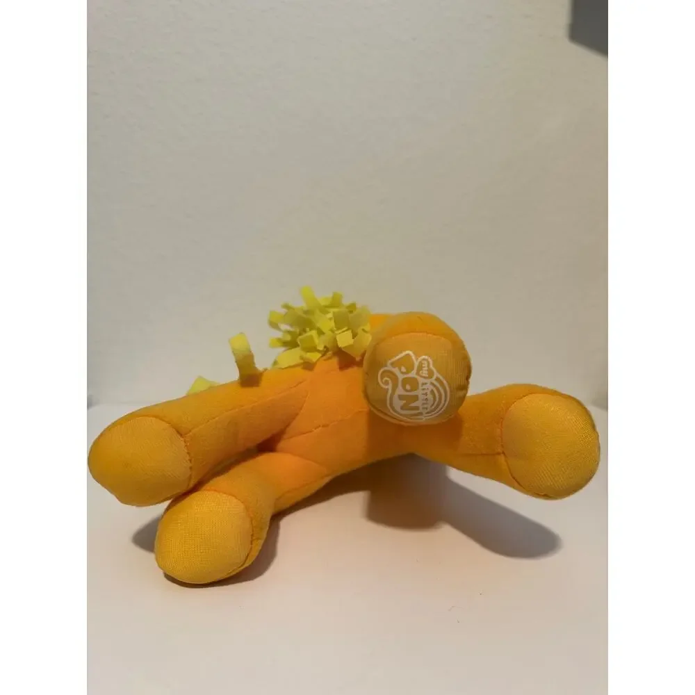 My Little Pony Applejack Stuffed Animal Plush Toy Yellow with Apples NWT